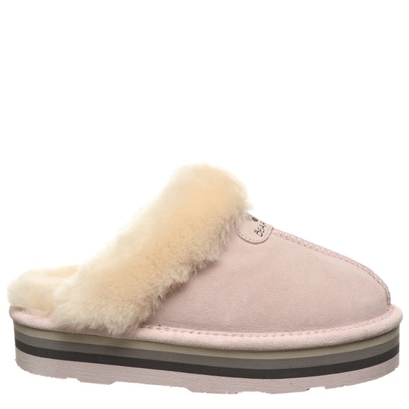 Bearpaw Retro Loki Pale Pink Slides - Picture 5 of 8